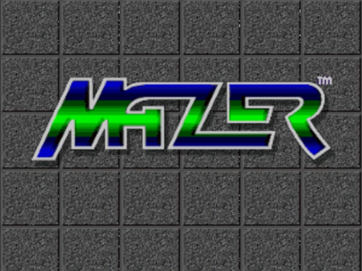 Mazer title screen for 3DO